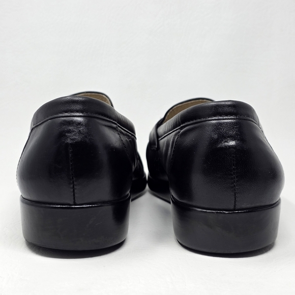 SAS Men\'s Size 10.5M Handsewn Black Genuine Leather Loafer USA Crafted Pre-owned